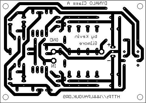 Dynalo amplifier PCB