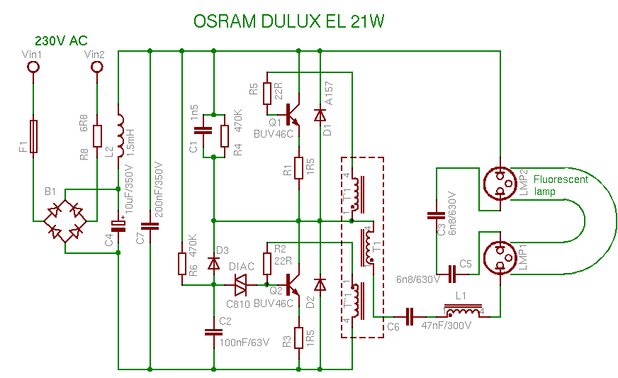 Compact fluorescent lamp