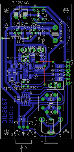 Component view of DIR9001 SPDIF decoder version 1.2