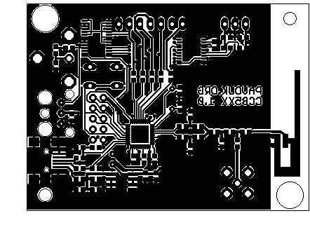 PCB from a bottom