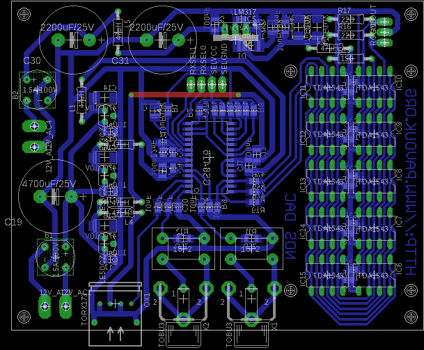 Parts layout